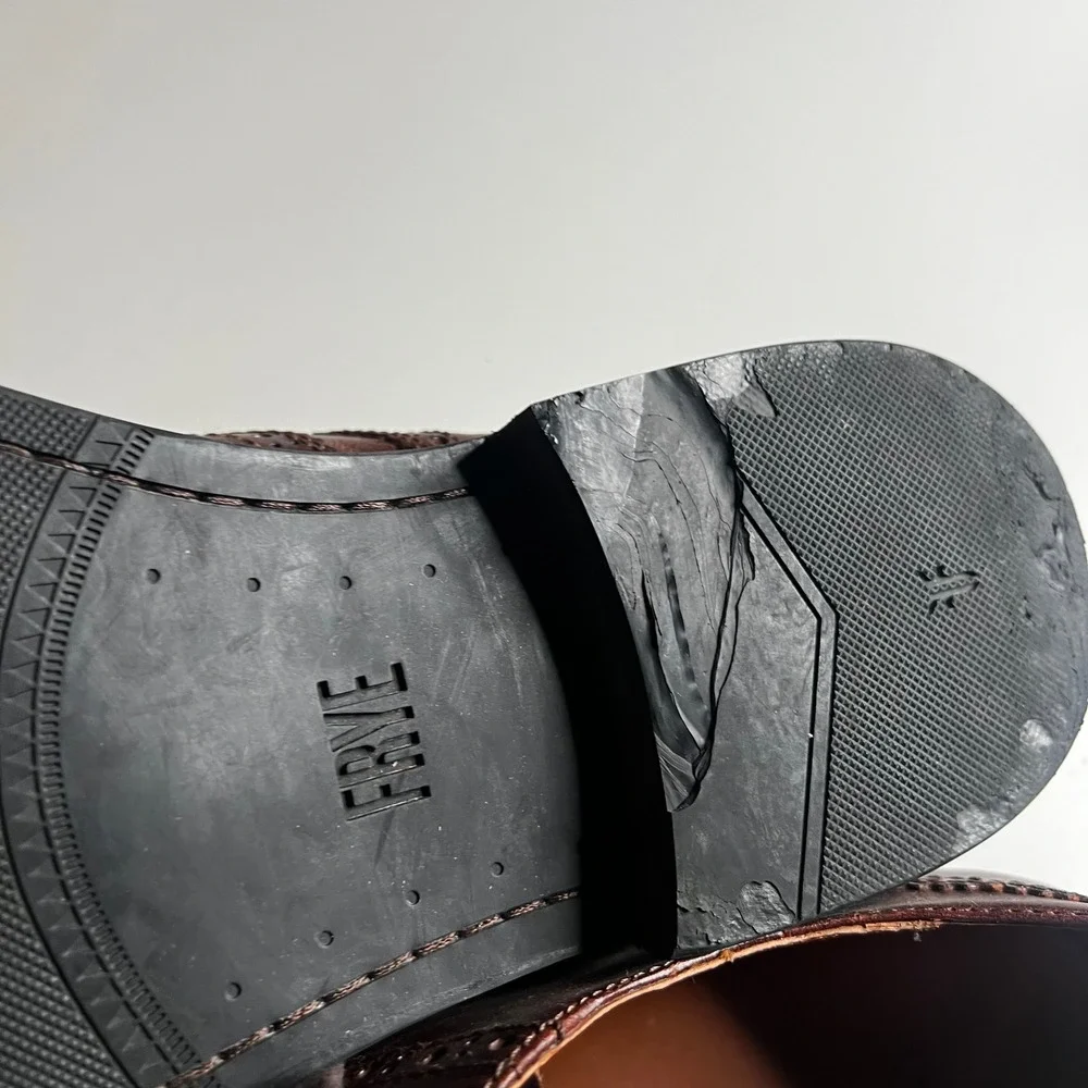 Frye james wingtip